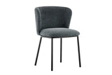 Chaise Arthur – Gris foncé – vue 4