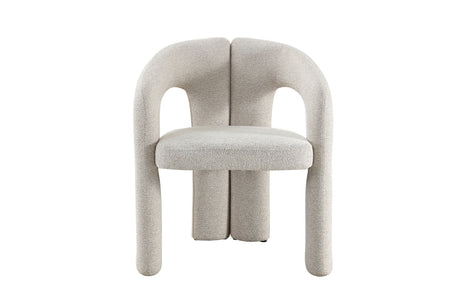 Chaise Beja – Écru – vue principale