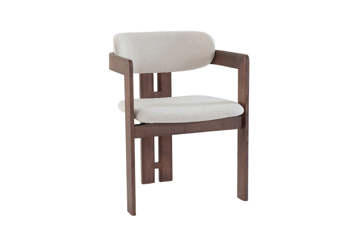 Chaise Camille – Frêne noyer – vue 5
