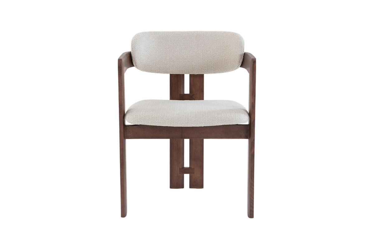 Chaise Camille – Frêne noyer – vue principale