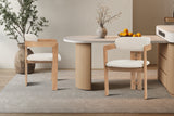 Chaise Camille – Frêne naturel – vue 2