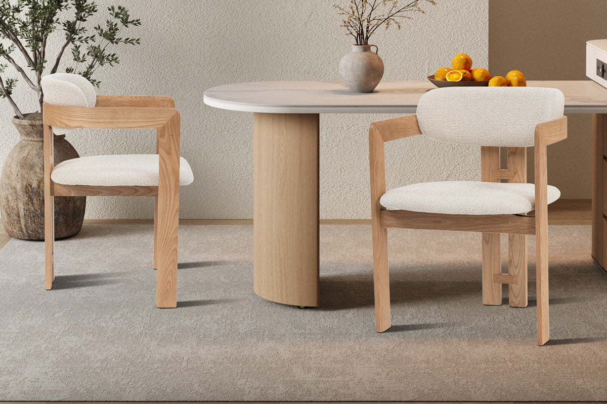 Chaise Camille – Frêne naturel – vue 3