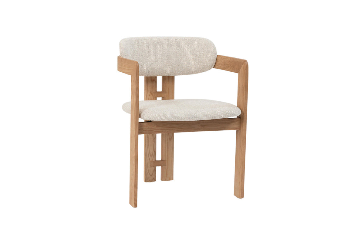 Chaise Camille – Frêne naturel – vue 5
