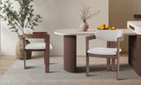 Chaise Camille – Frêne noyer – vue 2