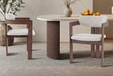 Chaise Camille – Frêne noyer – vue 3