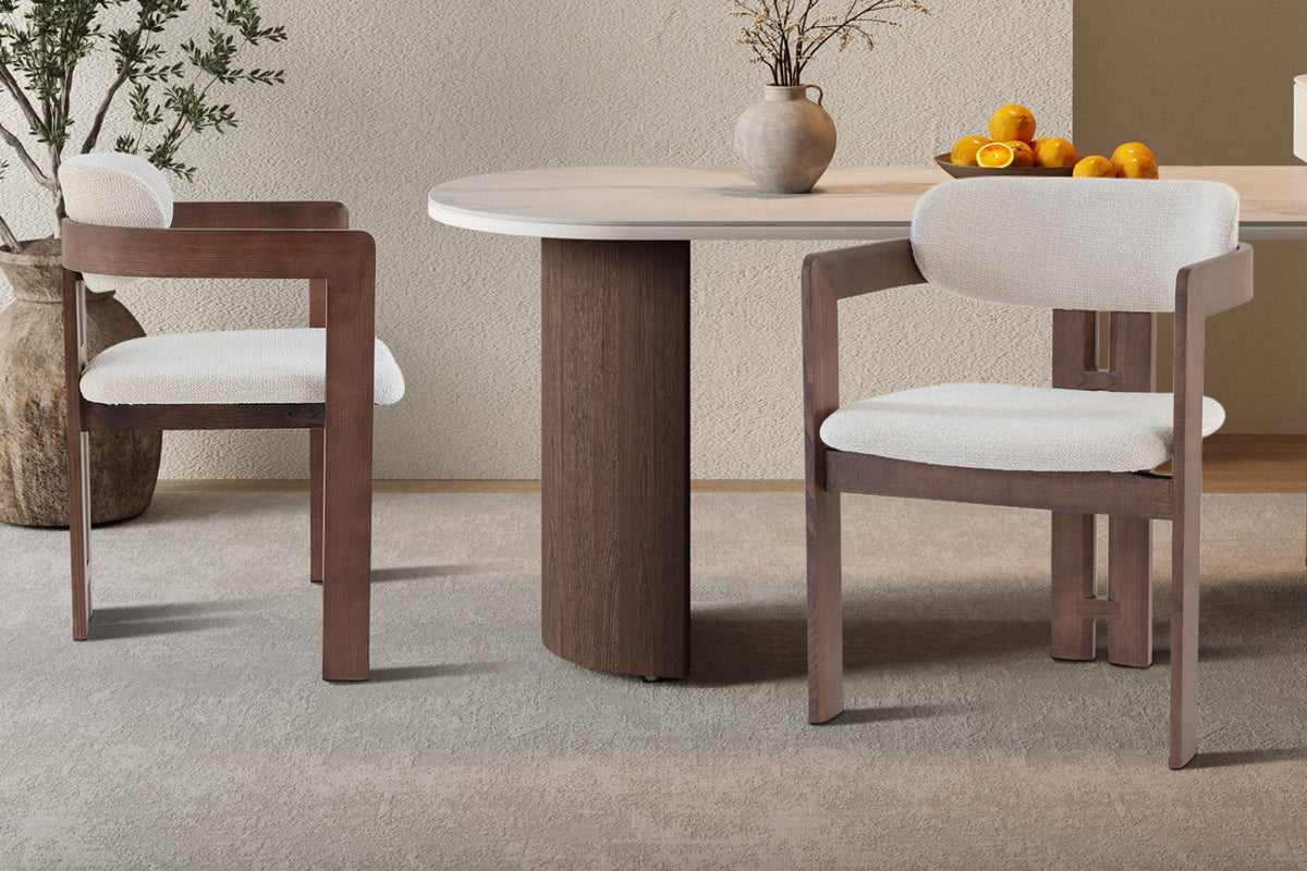 Chaise Camille – Frêne noyer – vue 3