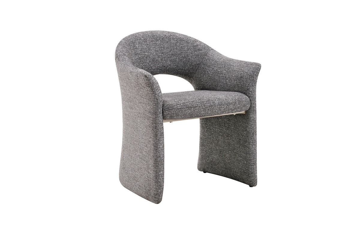 Chaise Charlotte – Gris – vue 5