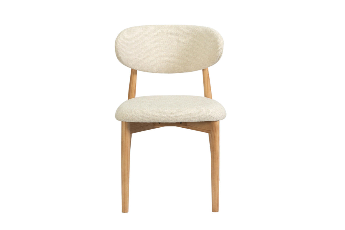 Chaise Clara – Frêne naturel – vue principale