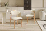 Chaise Clara – Frêne naturel – vue 3