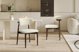 Chaise Clara – Frêne noyer – vue 4