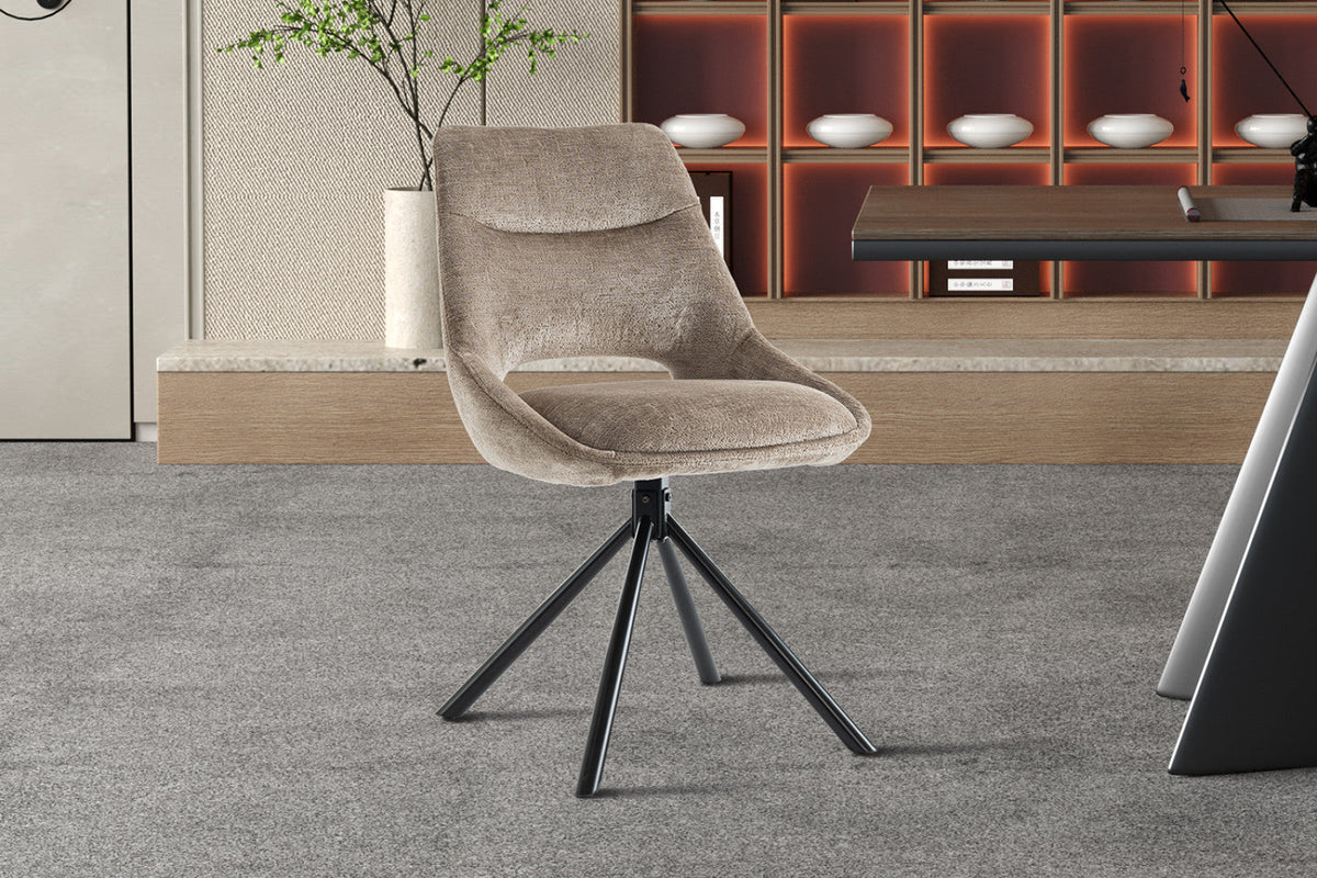 Chaise Dante – Taupe – vue 3