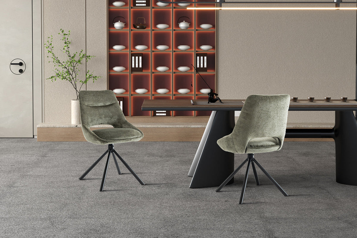 Chaise Dante – Vert – vue 4