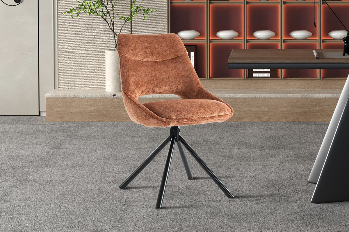 Chaise Dante – Rouille – vue 3