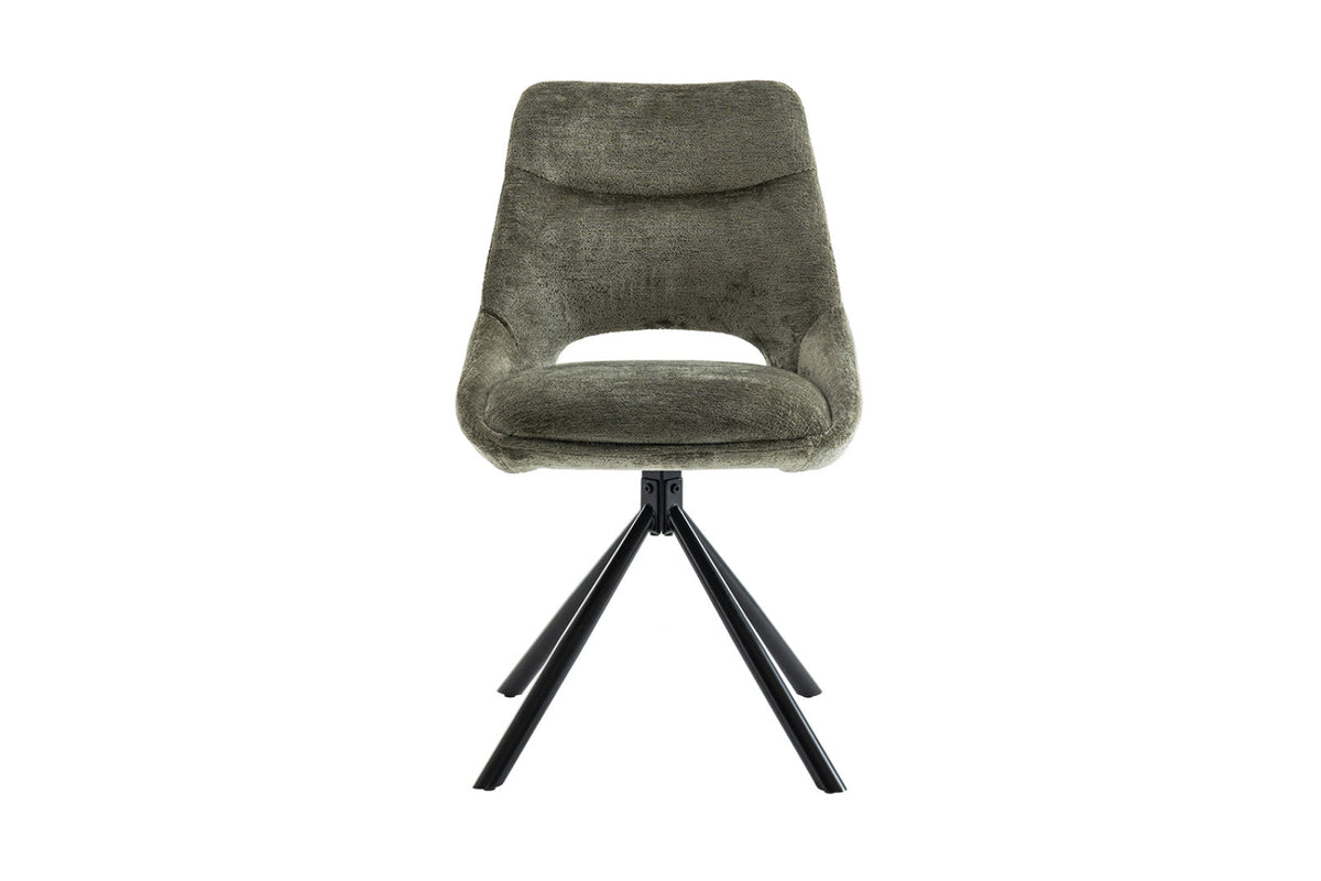 Chaise Dante – Vert – vue principale