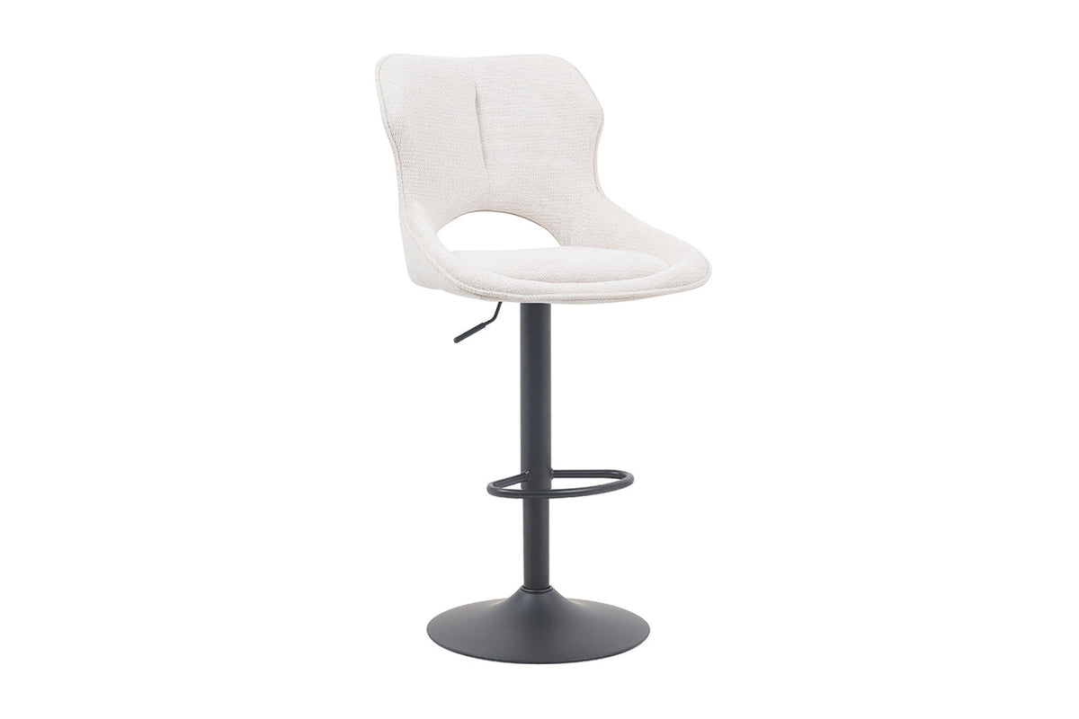 Chaise de bar Mori – Beige – vue 5