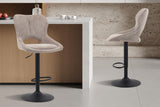 Chaise de bar Mori – Poivre – vue 2