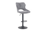 Chaise de bar Mori – Gris foncé – vue 5