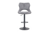 Chaise de bar Mori – Gris foncé – vue principale
