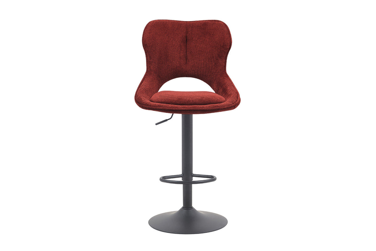Chaise de bar Mori – Rouge – vue principale