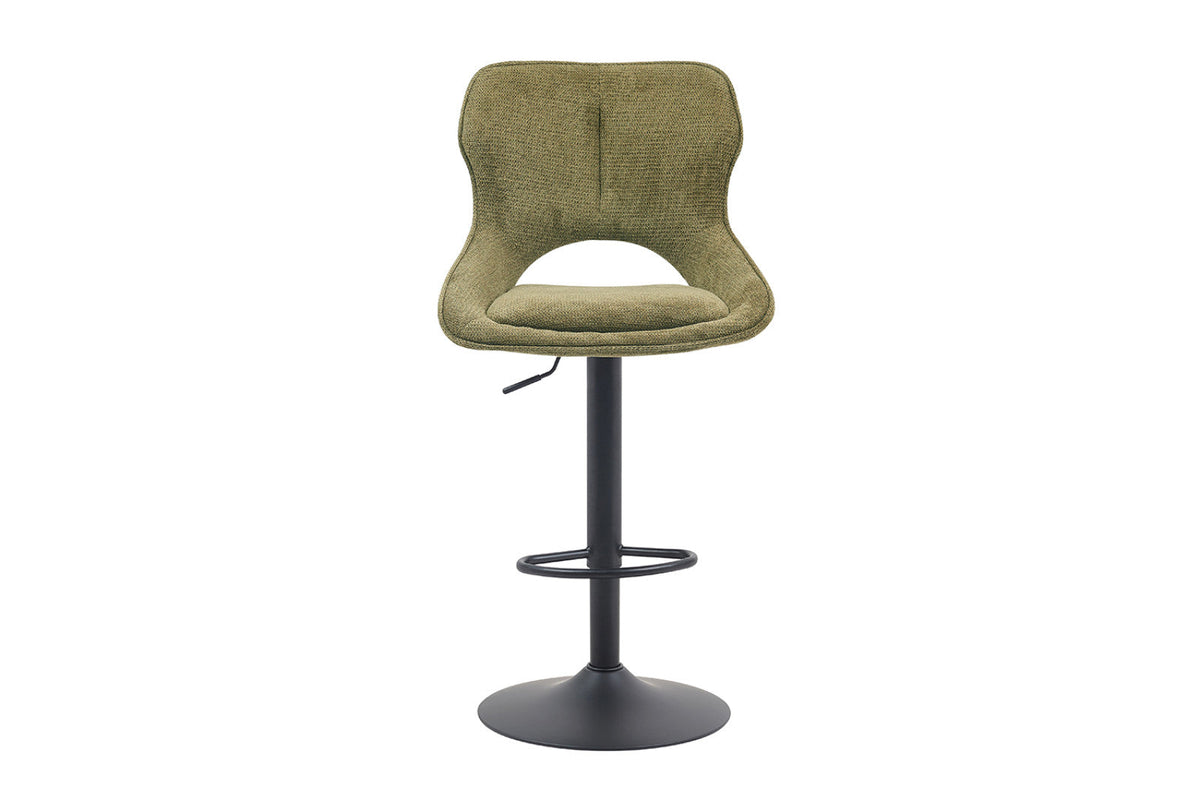 Chaise de bar Mori – Vert – vue principale