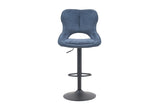 Chaise de bar Mori – Bleu – vue principale
