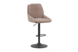 Chaise de bar pivotante Sabine – Sable – vue 5