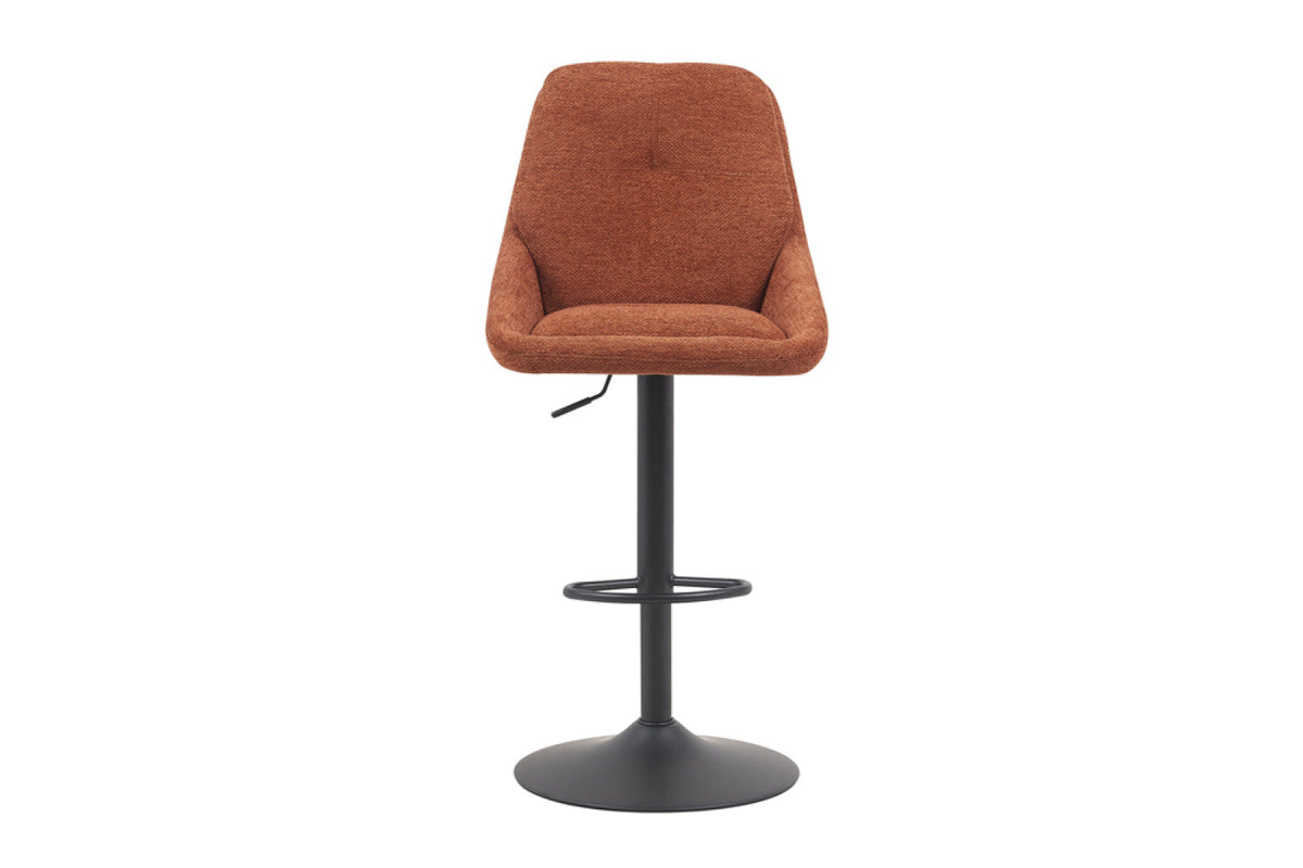 Chaise de bar pivotante Sabine – Rouille – vue principale