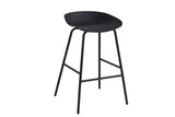 Chaise de comptoir Anna – Noir – vue principale
