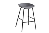 Chaise de comptoir Anna – Gris – vue principale