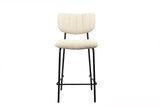 Chaise de comptoir Antura – Beige – vue principale