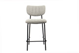 Chaise de comptoir Antura – Gris clair – vue principale