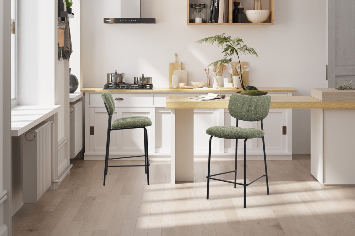 Chaise de comptoir Antura – Vert – vue 4