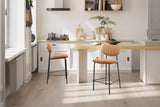 Chaise de comptoir Antura – Orange – vue 4
