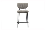 Chaise de comptoir Antura – Gris foncé – vue principale