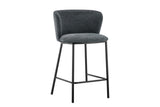 Chaise de comptoir Arthur – Gris foncé – vue 4