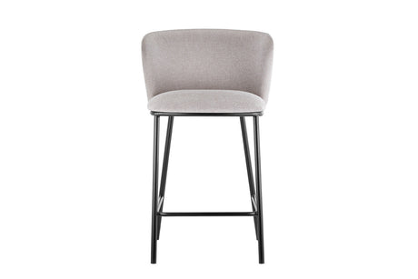 Chaise de comptoir Arthur – Beige – vue principale