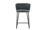 Chaise de comptoir Arthur – Gris foncé – vue principale