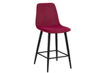 Chaise de comptoir Boy – Bordeaux – vue 3