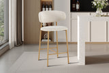 Chaise de comptoir Coco – Beige – vue 3