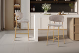 Chaise de comptoir Coco – Sable – vue 4
