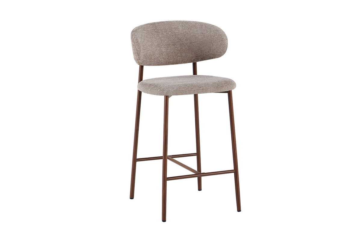 Chaise de comptoir Coco – Sable – vue 5