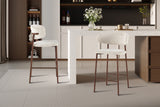 Chaise de comptoir Coco – Beige – vue 4