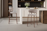 Chaise de comptoir Coco – Sable – vue 4