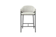 Chaise de comptoir Hugo – Gris clair – vue principale