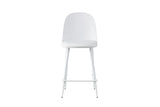 Chaise de comptoir Jasmin – Blanc – vue principale