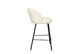 Chaise de comptoir June – Blanc – vue 5