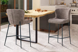 Chaise de comptoir Lisa – Sable – vue 2