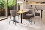 Chaise de comptoir Lisa – Sable – vue 4