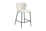 Chaise de comptoir Lisa – Écru – vue 5