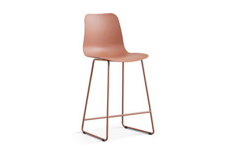 Chaise de comptoir Marie – Terracotta – vue principale